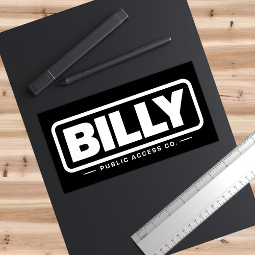 "BILLY Public Access Co." Bumper Sticker